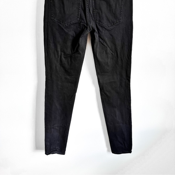 Express Black Stretch High Rise Legging Skinny Pants sz 4 Regular - Picture 6 of 7